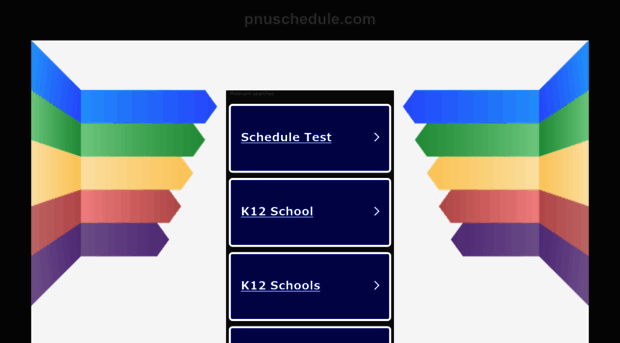 pnuschedule.com