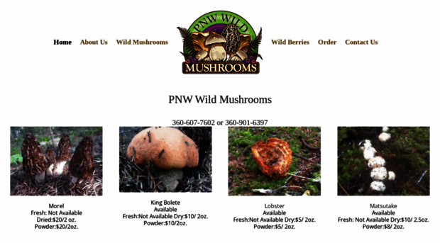 pnwwildmushrooms.com