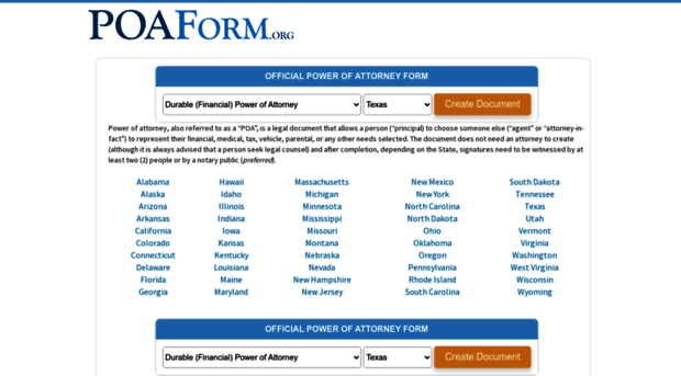 poaform.org