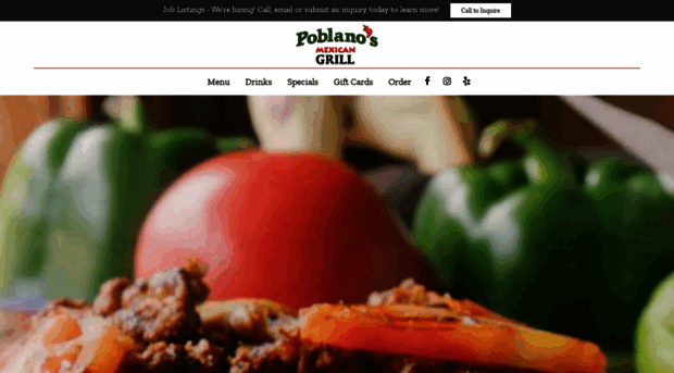 poblanosmexgrill.com