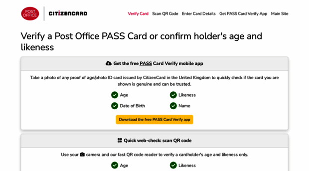 pocardverify.citizencard.com