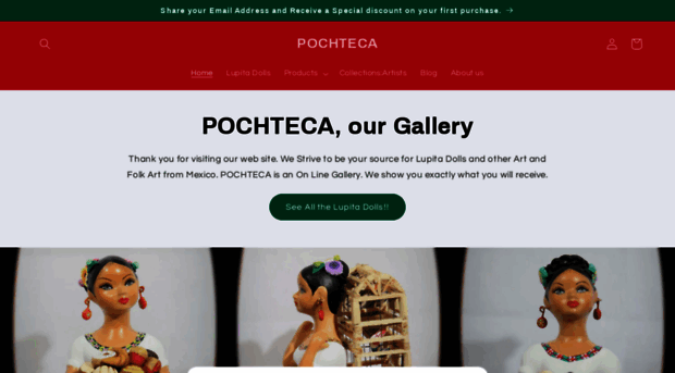 pochtecagallery.com