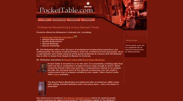 pockettable.com