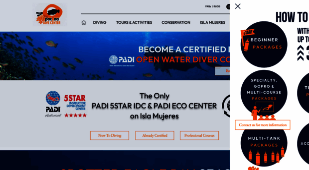 pocnadivecenter.com