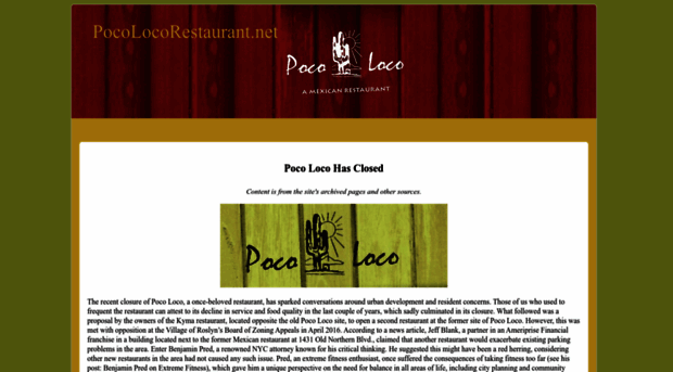 pocolocorestaurant.net