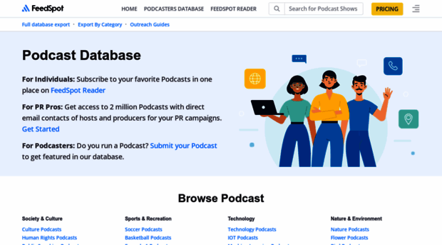 podcast.feedspot.com