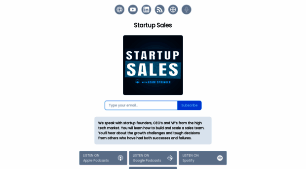 podcast.startupsales.io