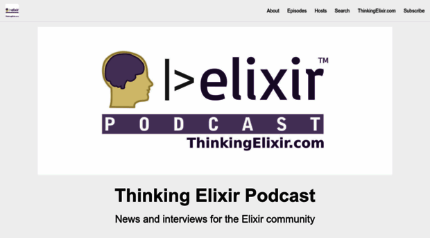 podcast.thinkingelixir.com