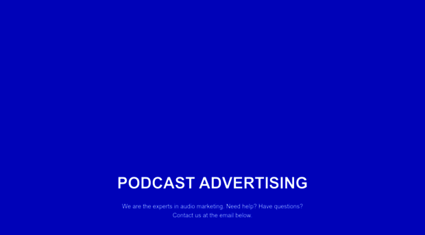 podcastadvertising.com