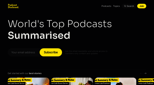 podcastdisclosed.com