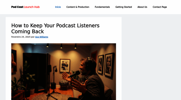 podcastlaunchhub.com