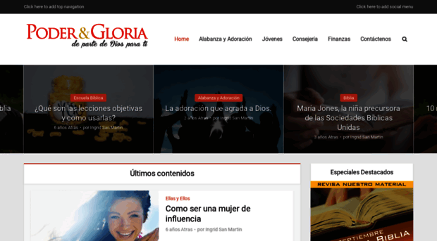 poderygloria.com