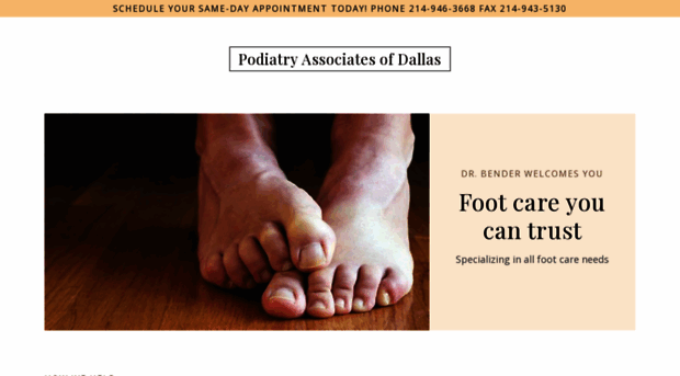 podiatryassocdallas.com