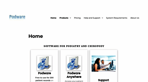 podiatrysoftware.co.uk