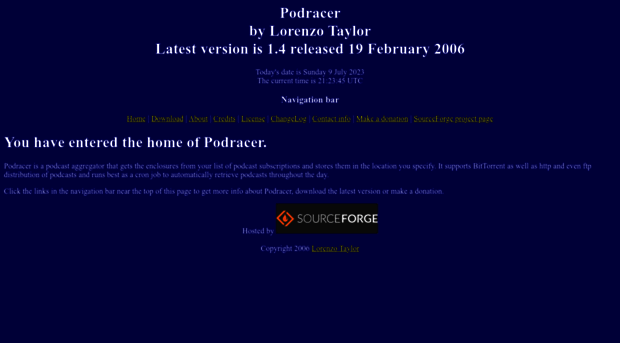 podracer.sourceforge.net