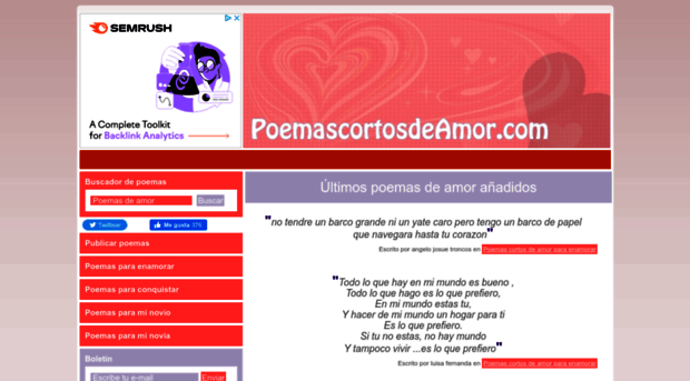 poemascortosdeamor.com