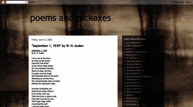 poemsandpickaxes.blogspot.com