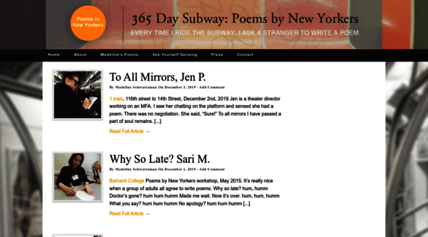 poemsbynewyorkers.com