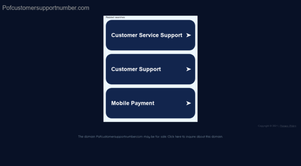 pofcustomersupportnumber.com