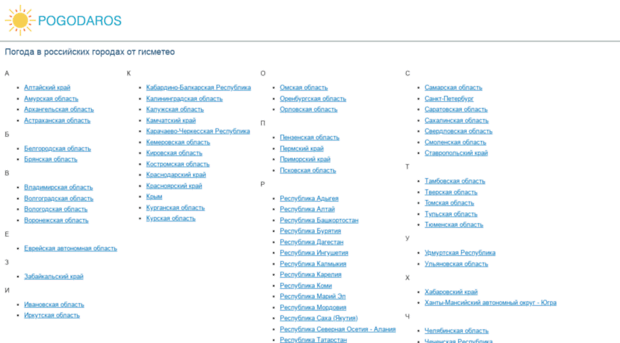 pogodaros.ru
