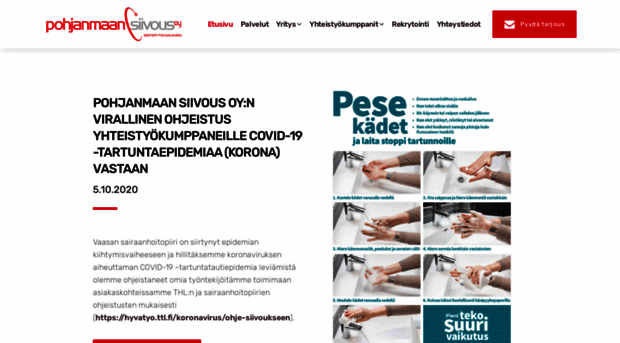 pohjanmaansiivous.fi