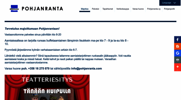 pohjanranta.fi