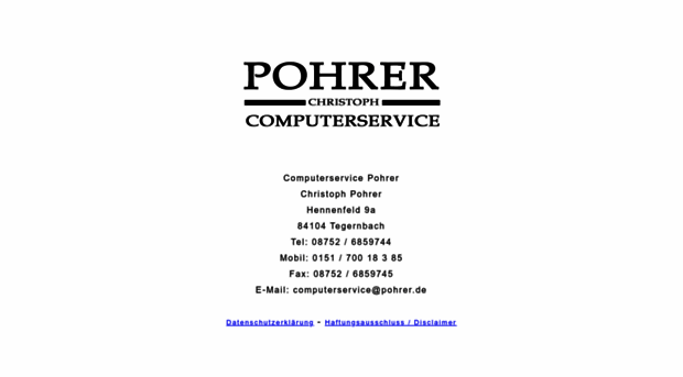 pohrer.de