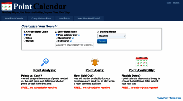 pointcalendar.com