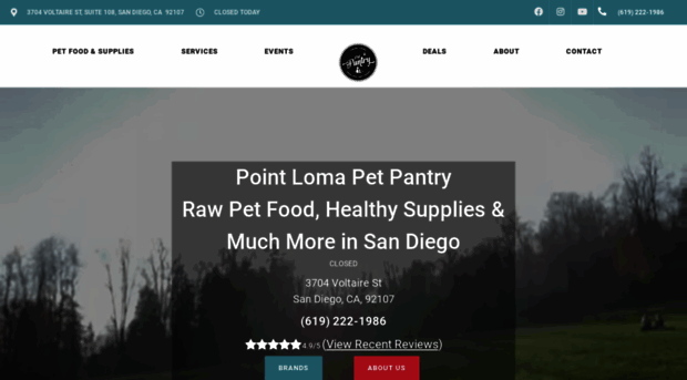 pointlomapetpantry.com