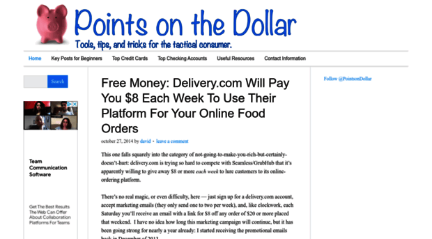 pointsonthedollar.com