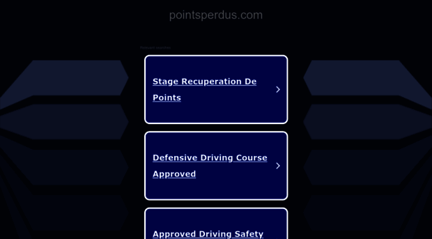 pointsperdus.com