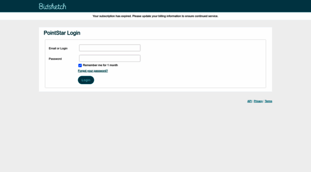 pointstar.bidsketch.com