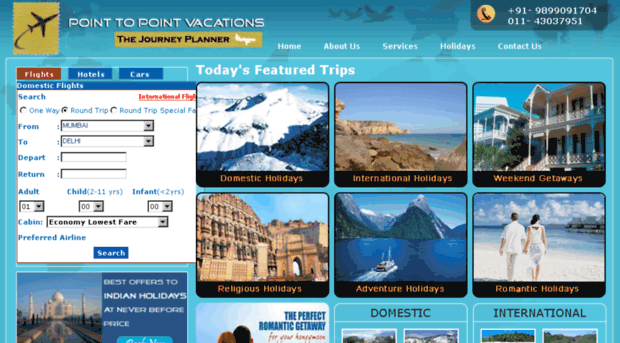 pointtopointvacations.com