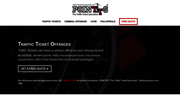 pointtstraffictickets.com