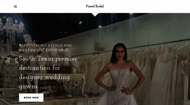 poisedbridal.com