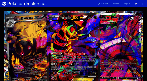 pokecardmaker.net - PokeCardMaker.net | Unleash Yo... - Poke Card Maker