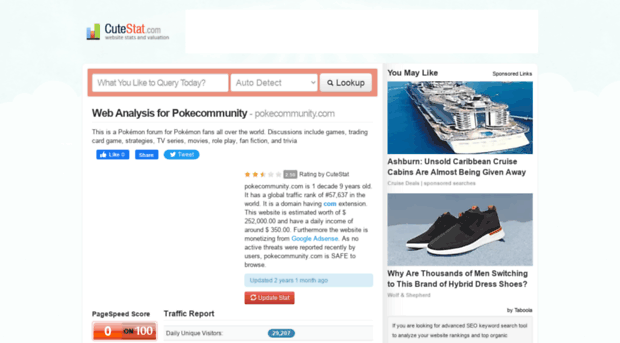 pokecommunity.com.cutestat.com