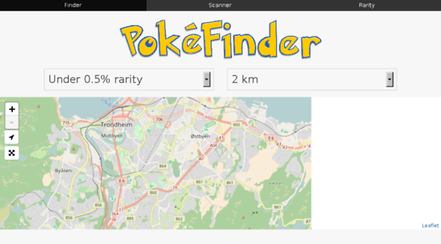 pokefinder.no