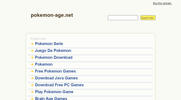 pokemon-age.net