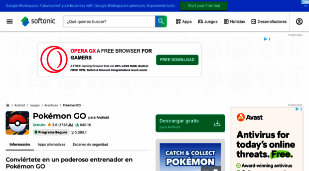 pokemon-go.softonic.com