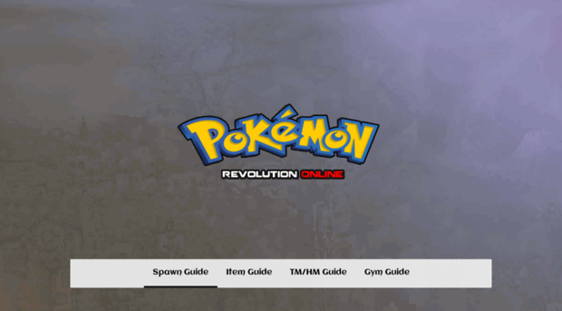 pokemonrevolutiononlineguide.jimdo.com