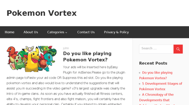 pokemonvortex-v3.com - Pokemon Vortex - All about Pok - Pokemon Vortex V3
