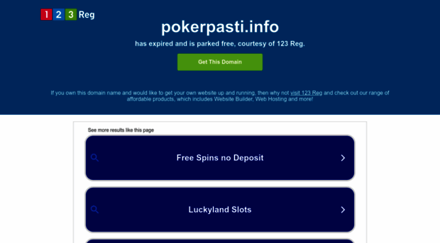 pokerpasti.info