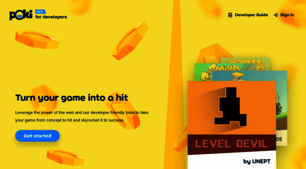 poki.dev - Poki for Developers - Reach th... - Poki