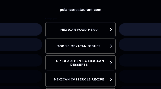 polancorestaurant.com