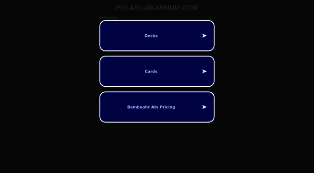polariuskarnum.com
