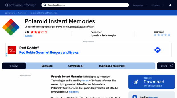 polaroid-instant-memories.software.informer.com