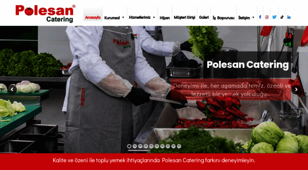 polesancatering.com