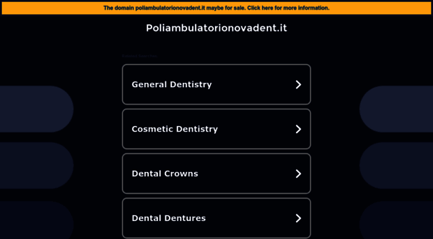 poliambulatorionovadent.it