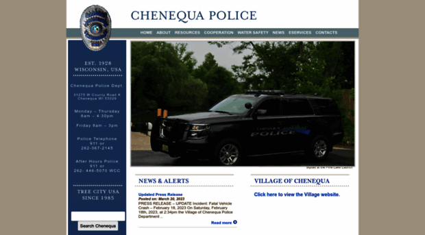 police.chenequa.org